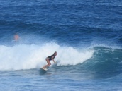 Surfer at Ho'okipa